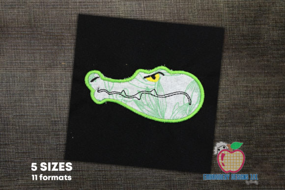 Alligator Head Applique: A Small Business Design Review
