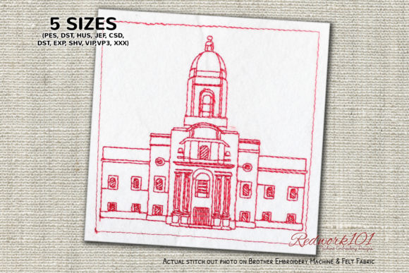 Arequipa Peru Temple Redwork Design: A Hands-On Review