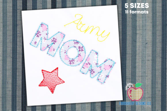 Army Mom Stitch Applique: A Designer's Review