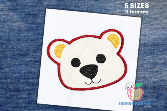 Baby Bear Face Applique Pattern – A Designer's Review for Personalized Gifts