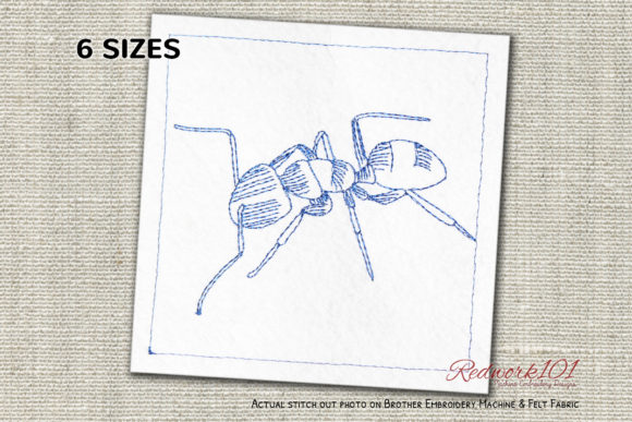 Carpenter Ant Redwork: A Seller’s Review