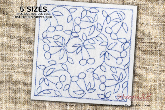 Cherry Pattern: A Business-Focused Design Review for Embroidered Merch