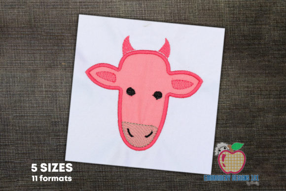 Cow Head Applique: A Hands-On Embroidery Review