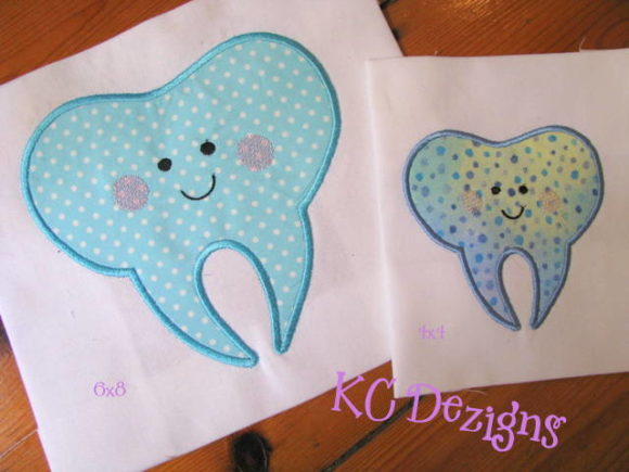 Cute Tooth Applique – A Pro Embroidery Review