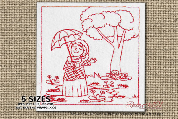 Girl Holding an Umbrella Lineart: A Designer’s Review