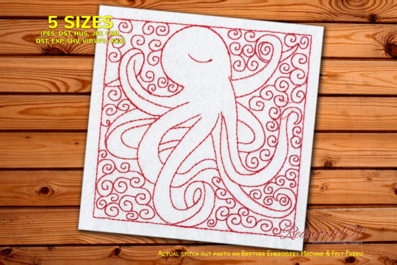 Pattern with Cute Octopus: A Smart Addition for Your Shop