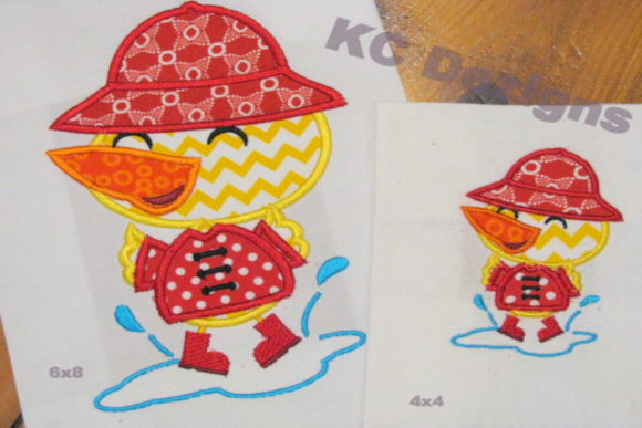Puddle Duck Applique