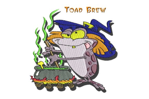 Toad Brew: A Seasonal Embroidery Design Worth Your Thread