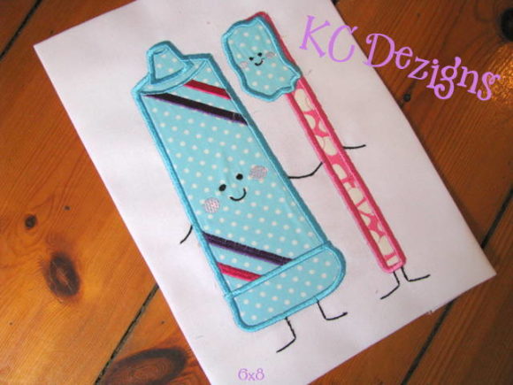 Toothpaste and Toothbrush Applique: A Designer's Review